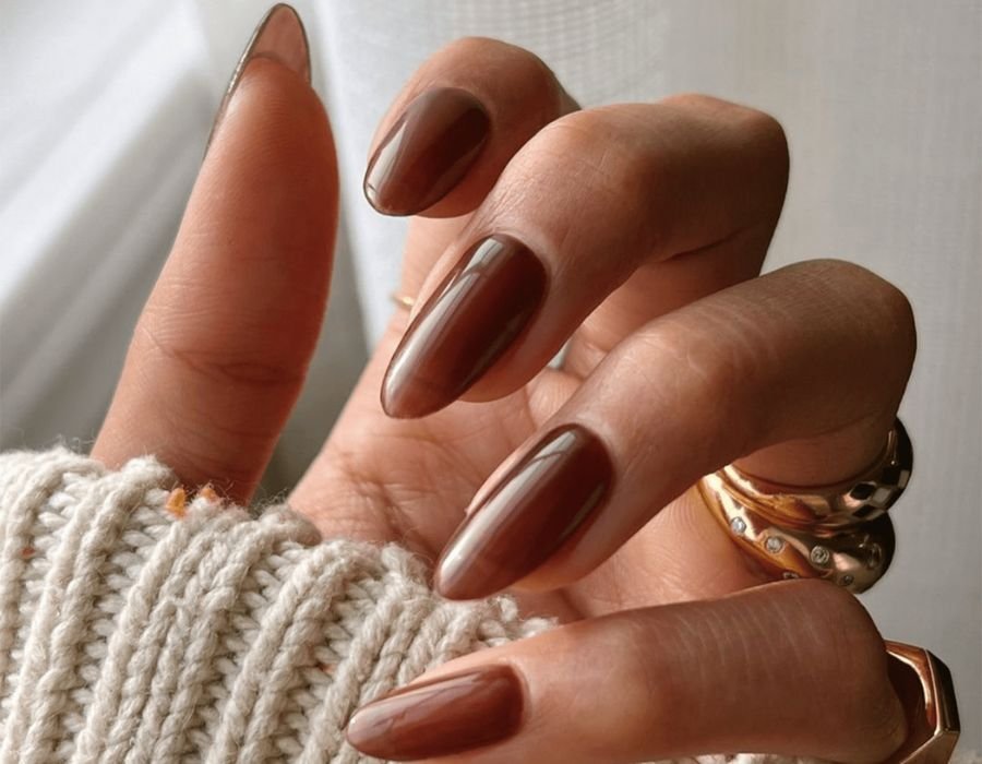 Chocolaty nails