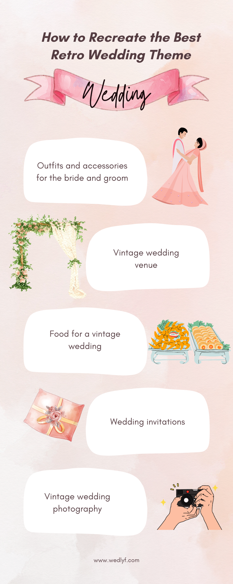 Retro Wedding Theme