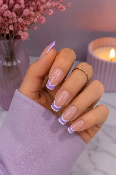 Double French Tip