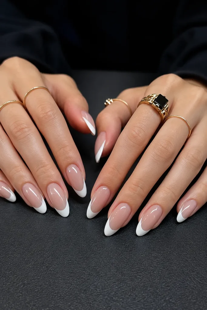French Acrylic Nails