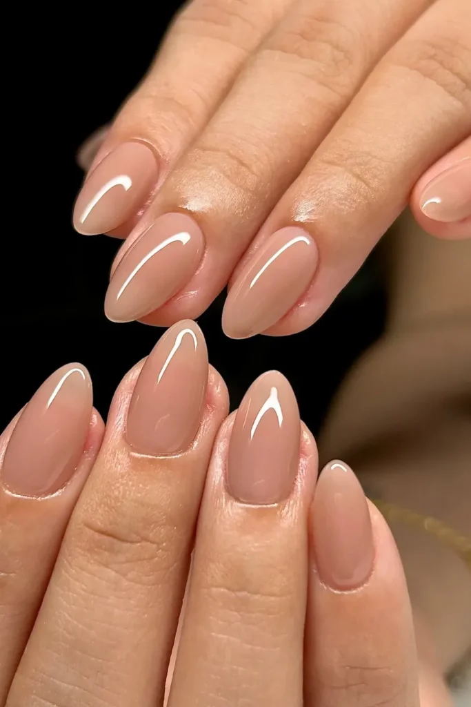 Natural Acrylic Nails
