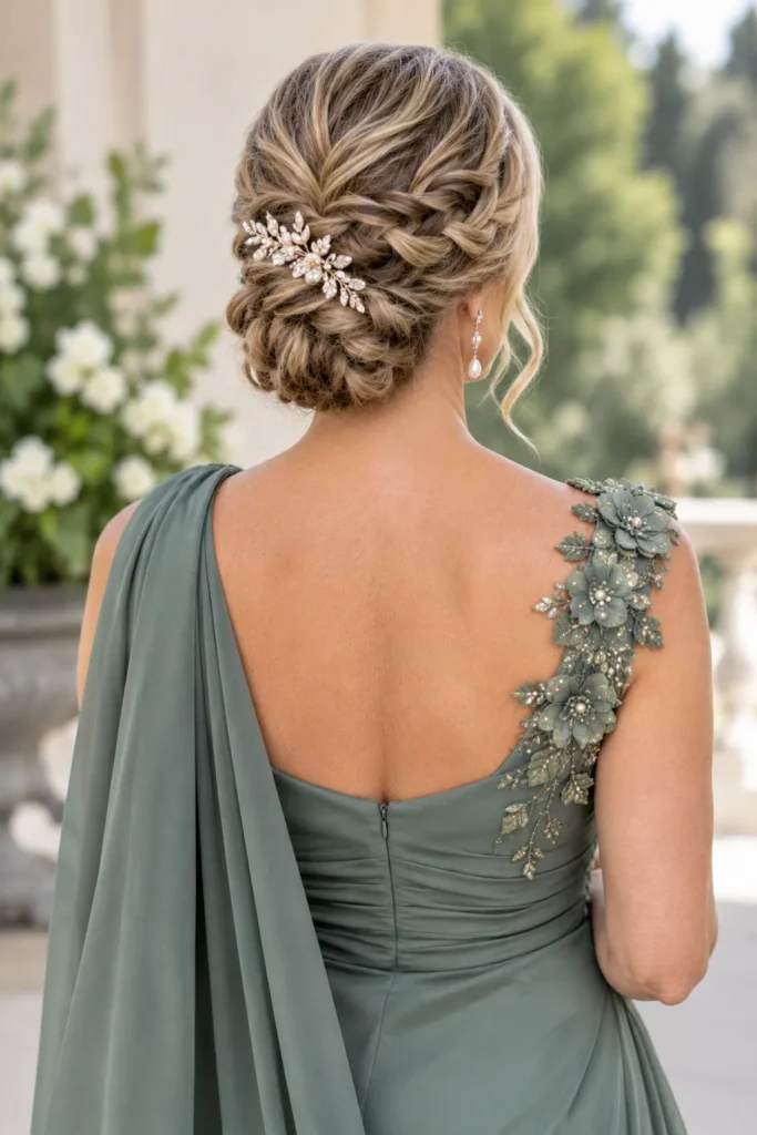 Braided Low Bun