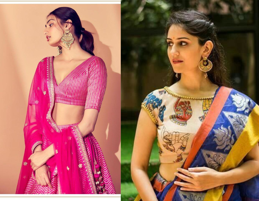 Latest Princess Cut Blouse Designs for saree in 2024