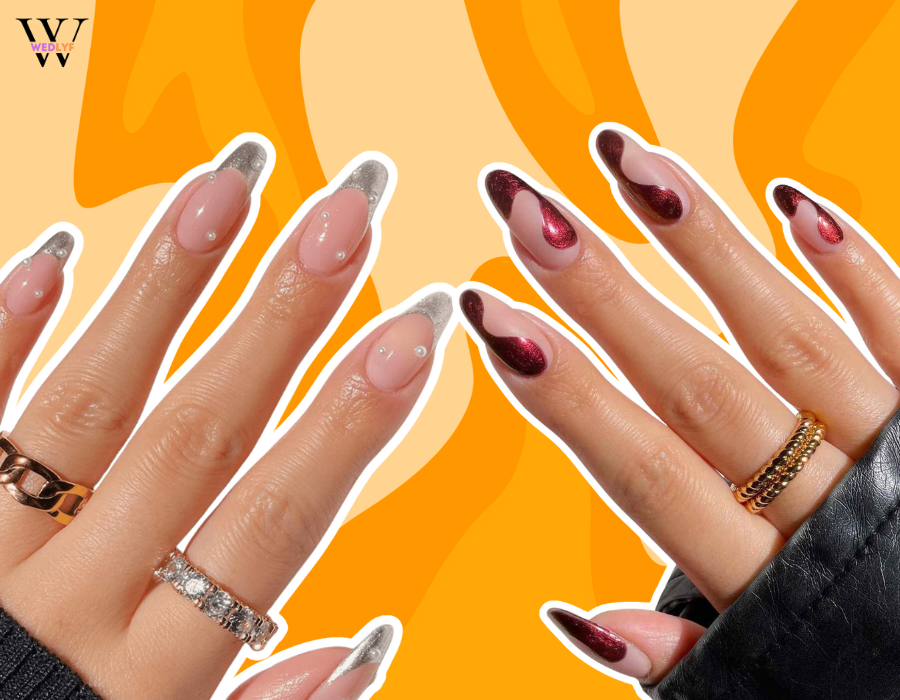 Metallic Nail Art