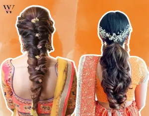 Hairstyles for Haldi Function