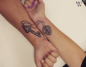true love couple tattoo designs
